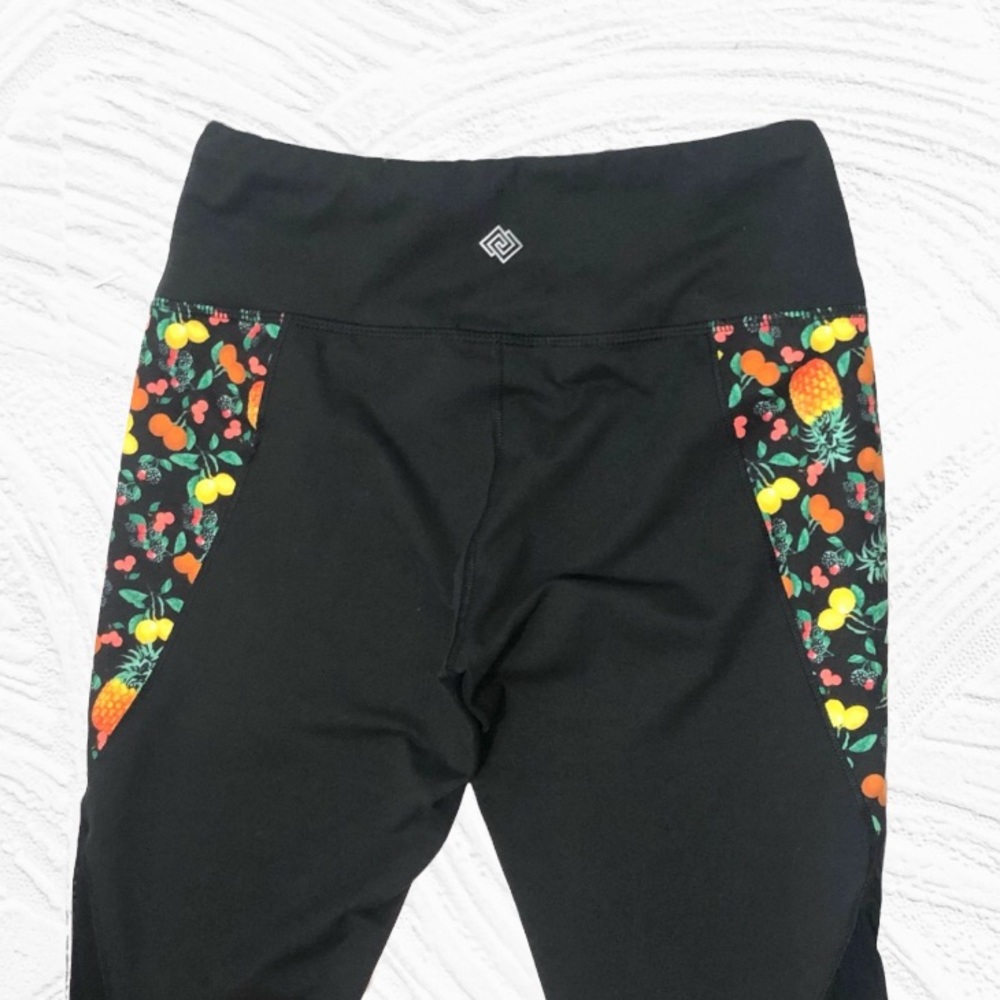 Zelos Fruit Novelty Print Workout Set Size S/M - Picture 5 of 11